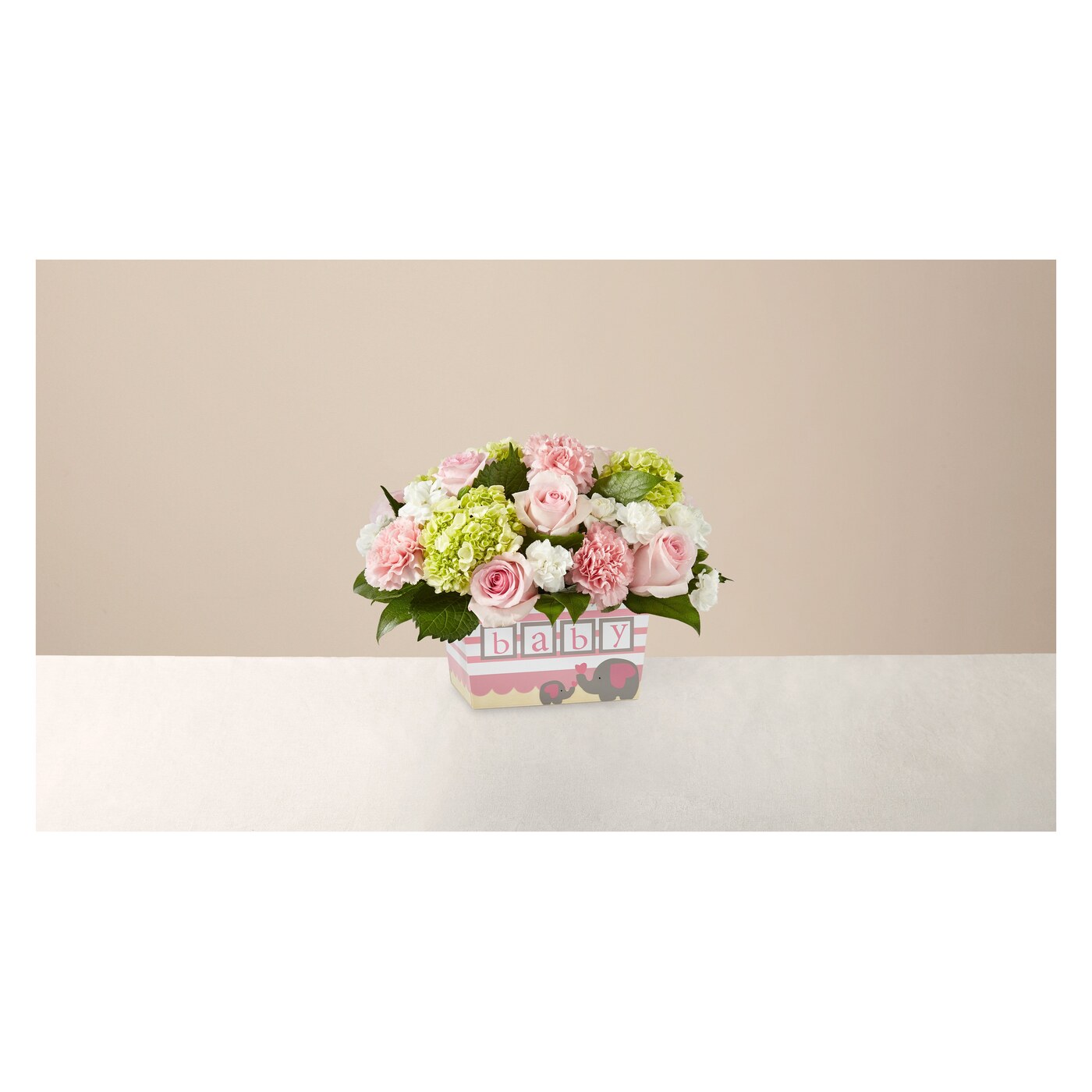 Darling Baby Girl Bouquet arrangement option 2