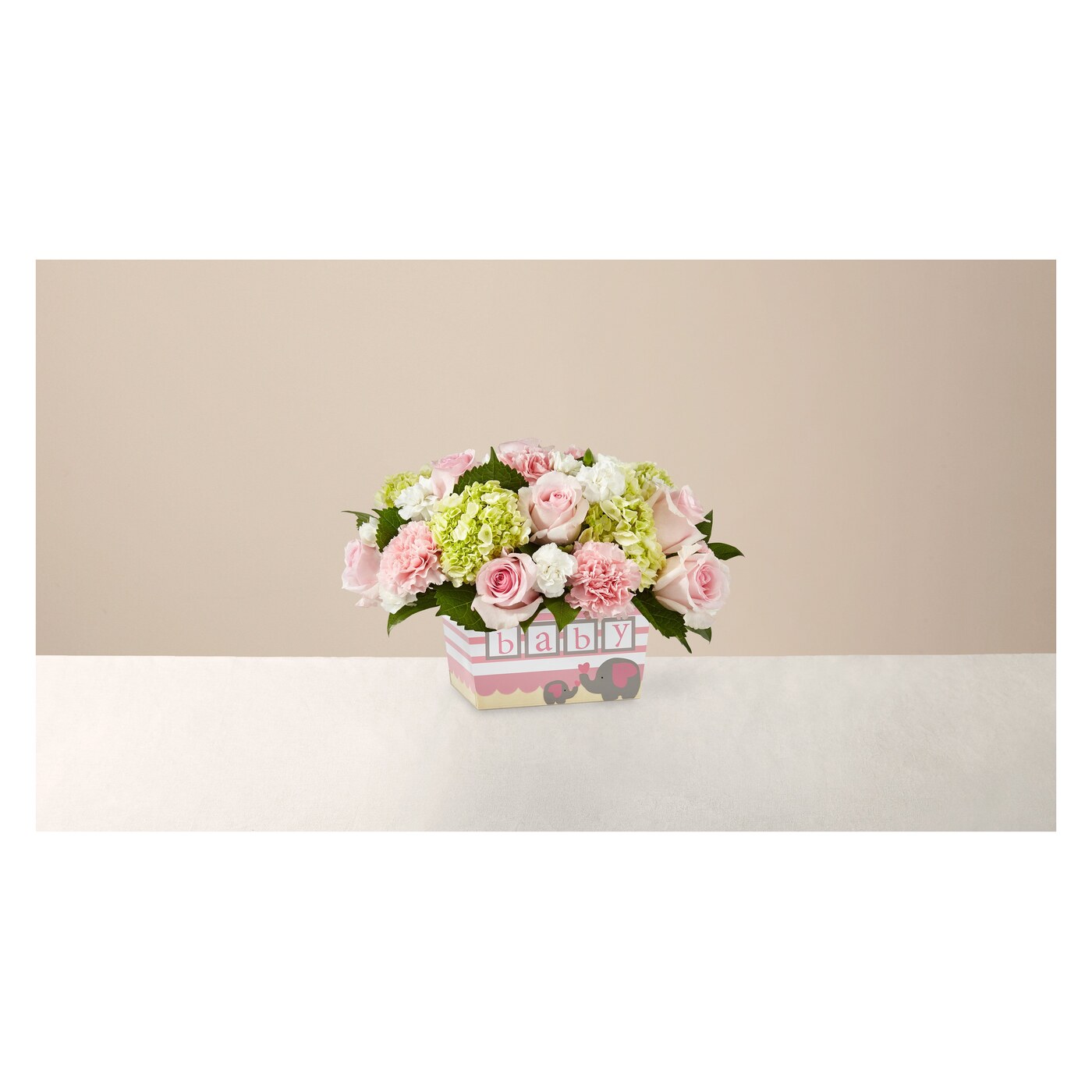Darling Baby Girl Bouquet arrangement option 3
