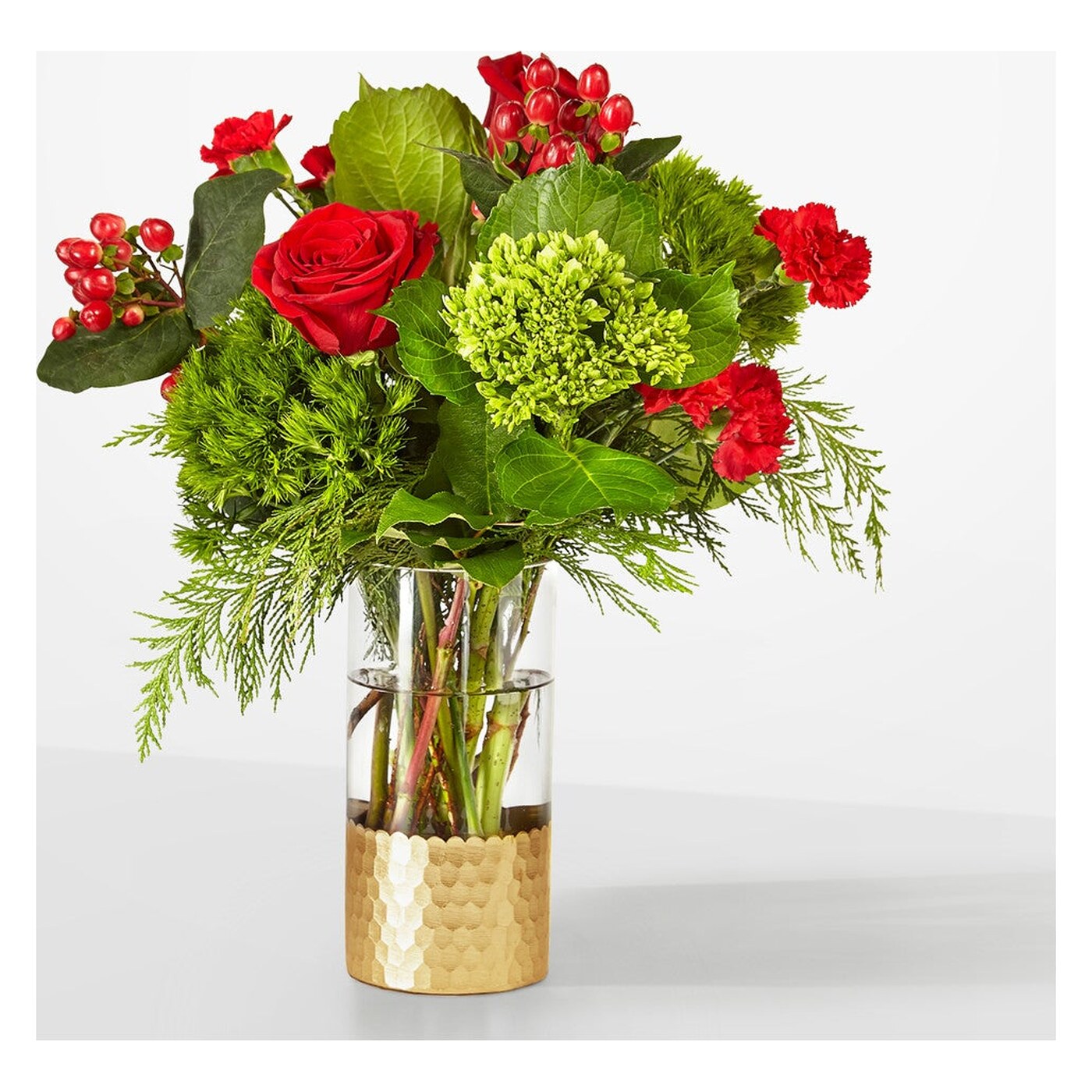 Plaid Throw Bouquet flower arrangement