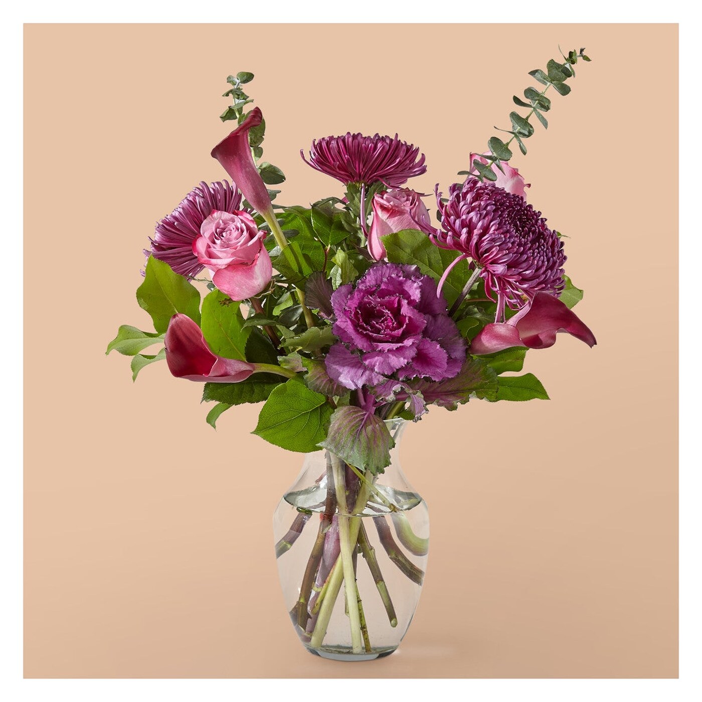Purple Spell Bouquet arrangement option 3
