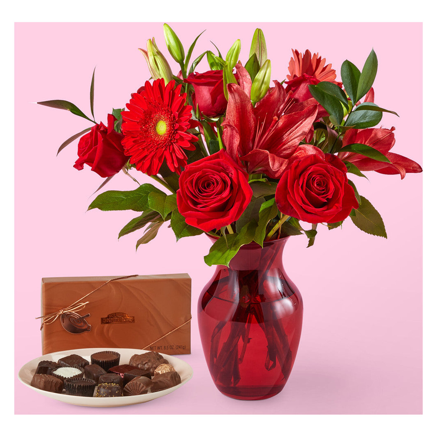 Burnin' Lovepop Gift Sets arrangement option 2