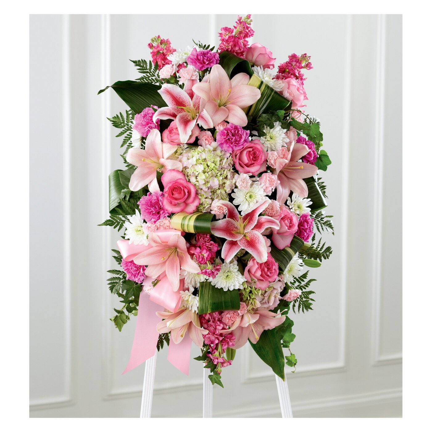 Comforting Standing Spray arrangement option 2