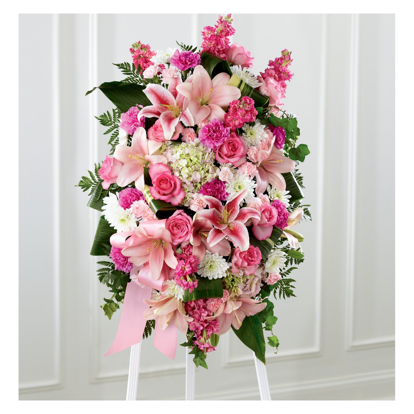 Comforting Standing Spray arrangement option 3