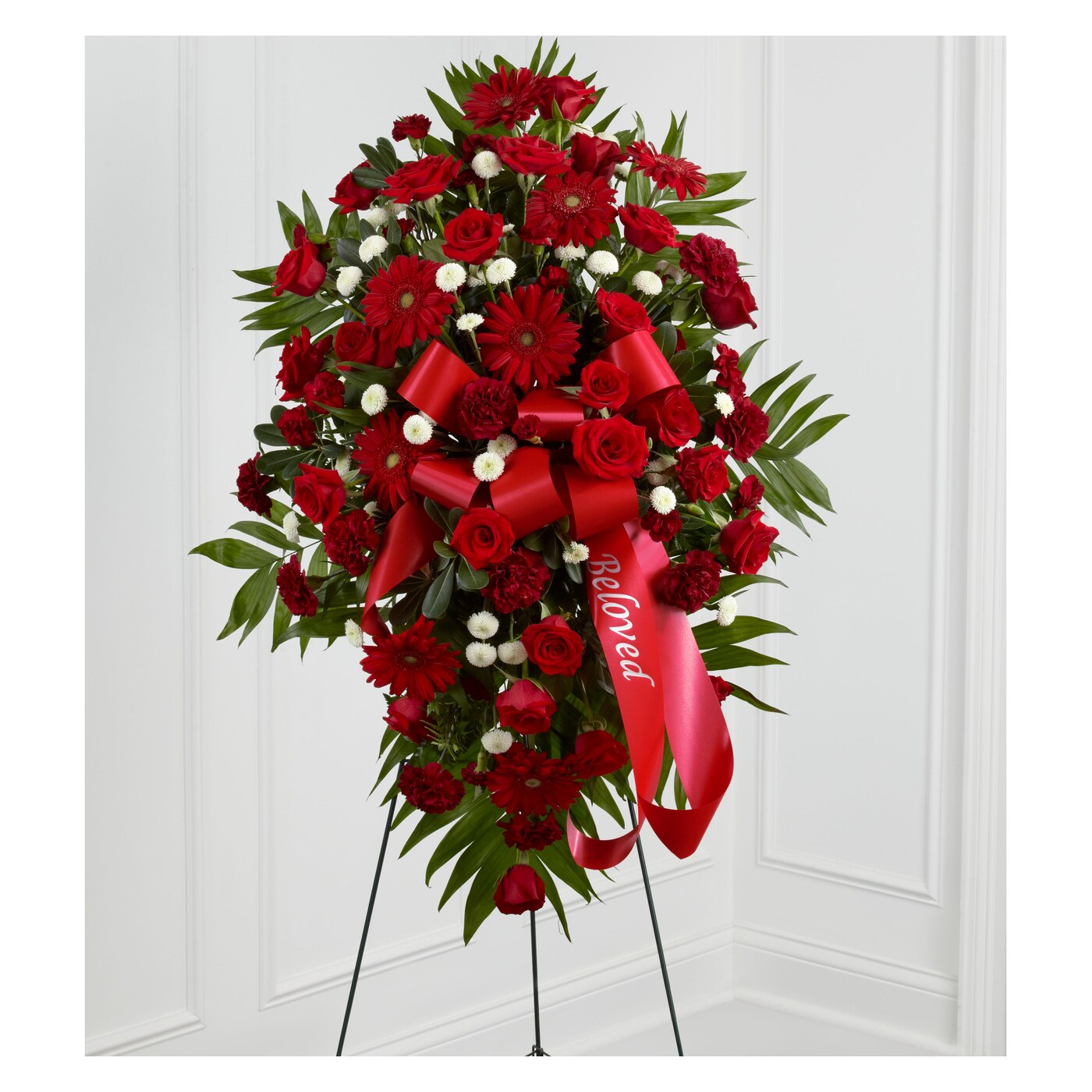 Treasured Memories Standing Spray arrangement option 2