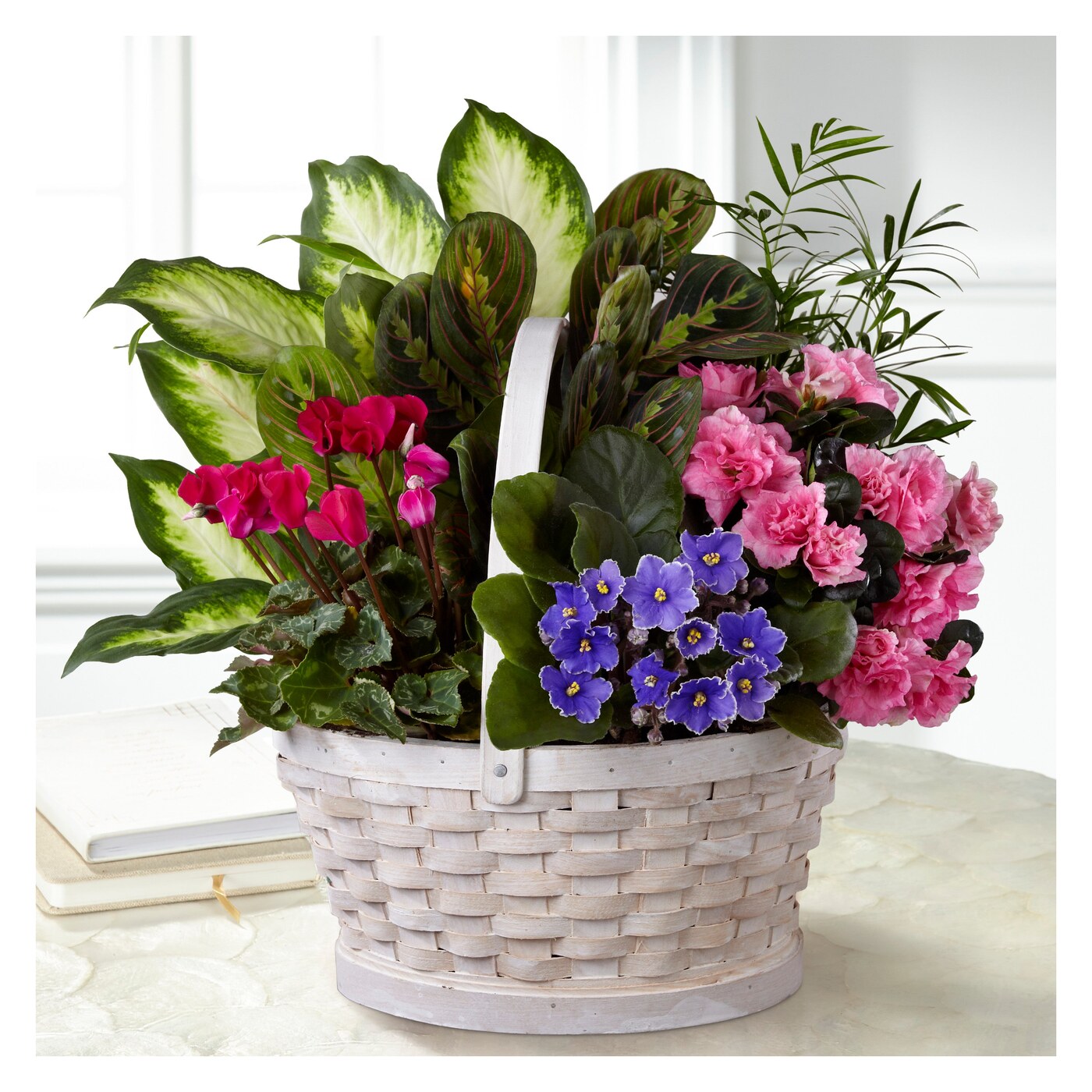 Peaceful Garden Planter flower arrangement