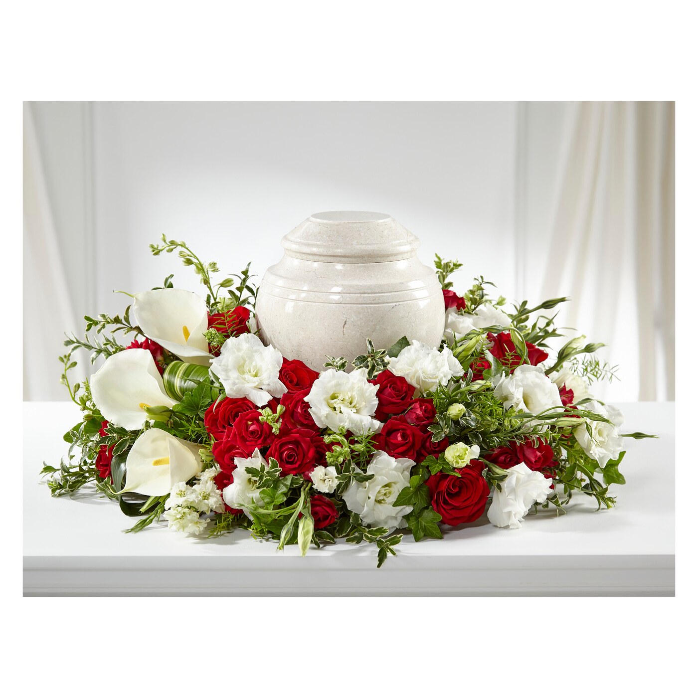 In My Memories Cremation Adornment flower arrangement