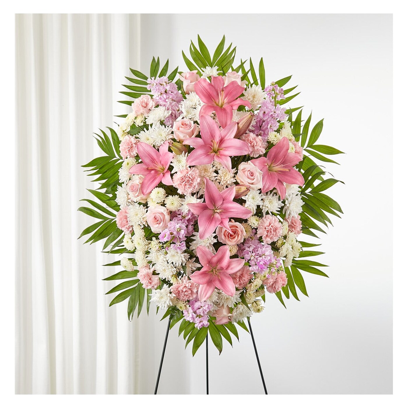 Offering Solace Standing Spray arrangement option 3