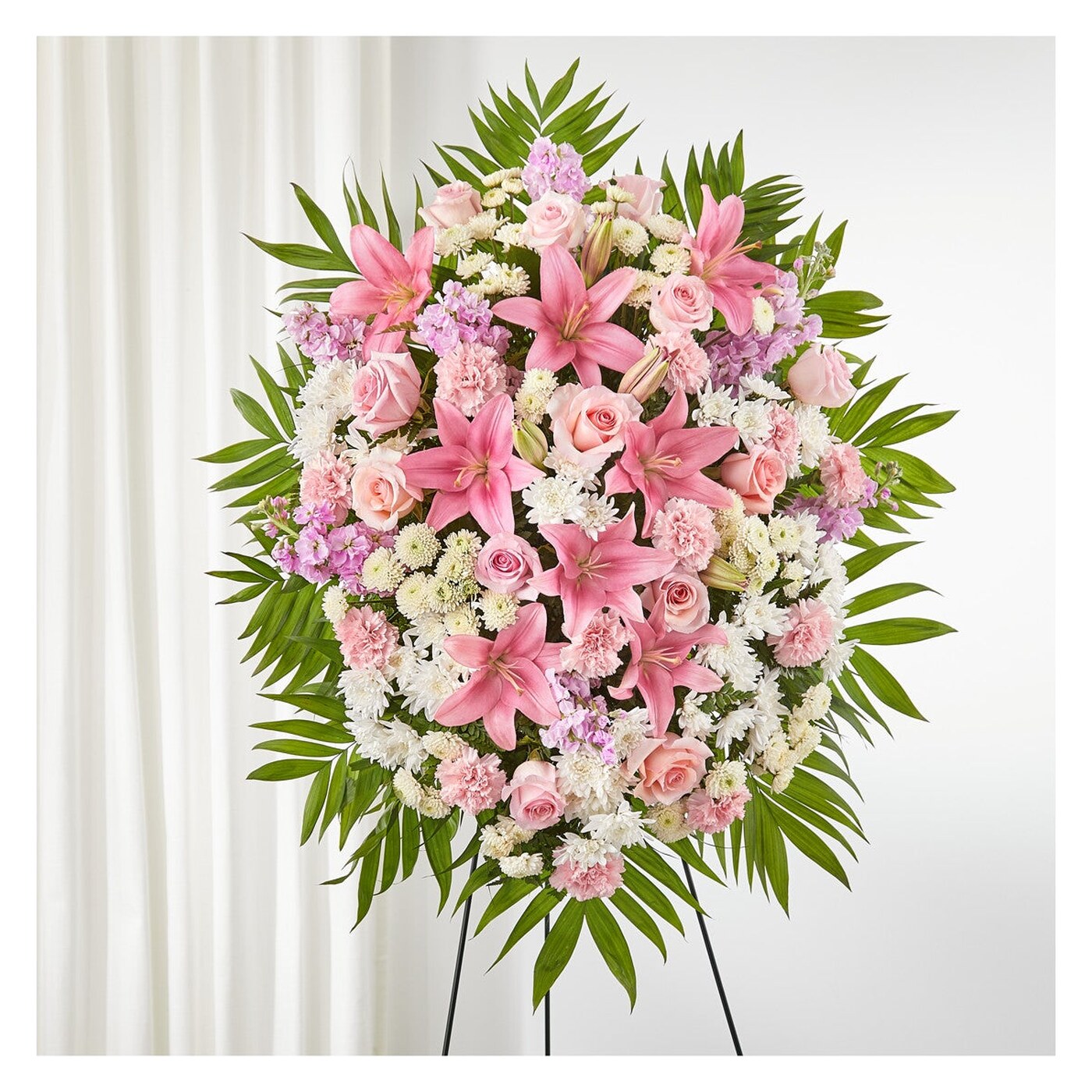 Offering Solace Standing Spray arrangement option 2