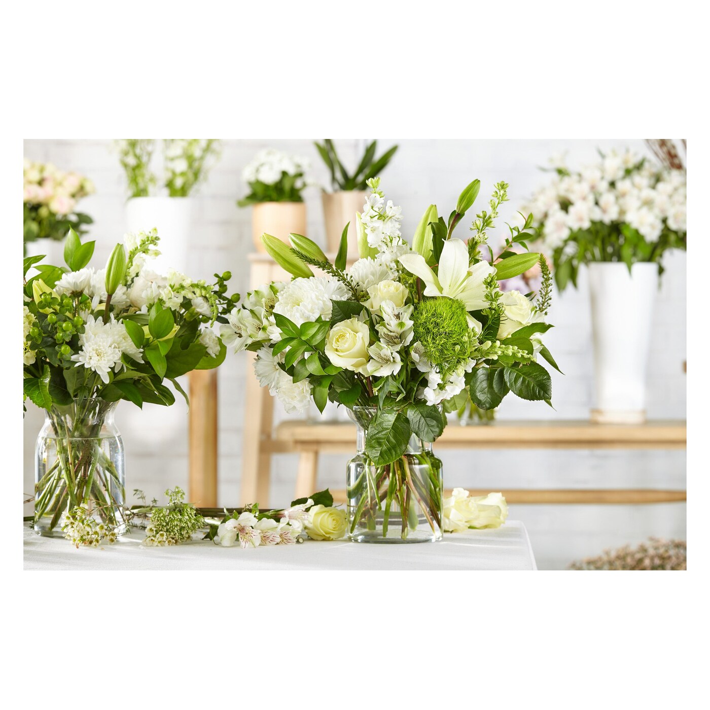 Classic Ivory – A Florist Original arrangement option 4