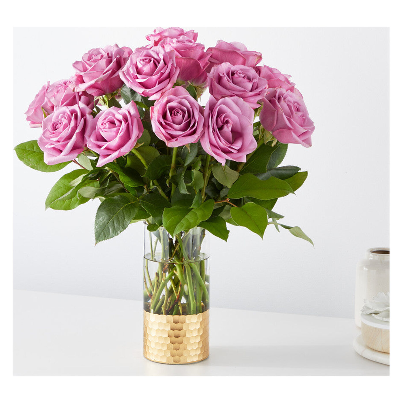 Secret Admirer Lavender Rose Bouquet arrangement option 3