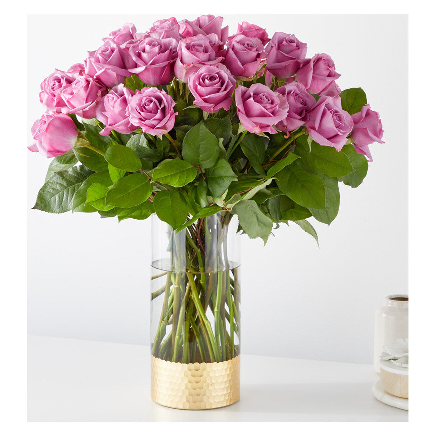 Secret Admirer Lavender Rose Bouquet arrangement option 2
