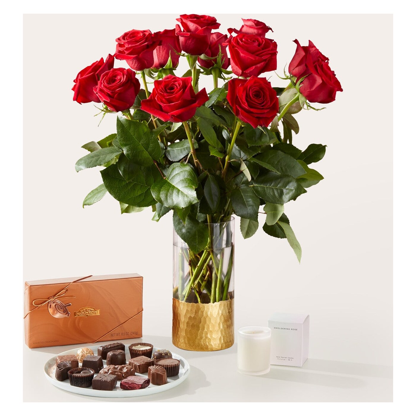 Classic Love Red Rose Bouquet arrangement option 6