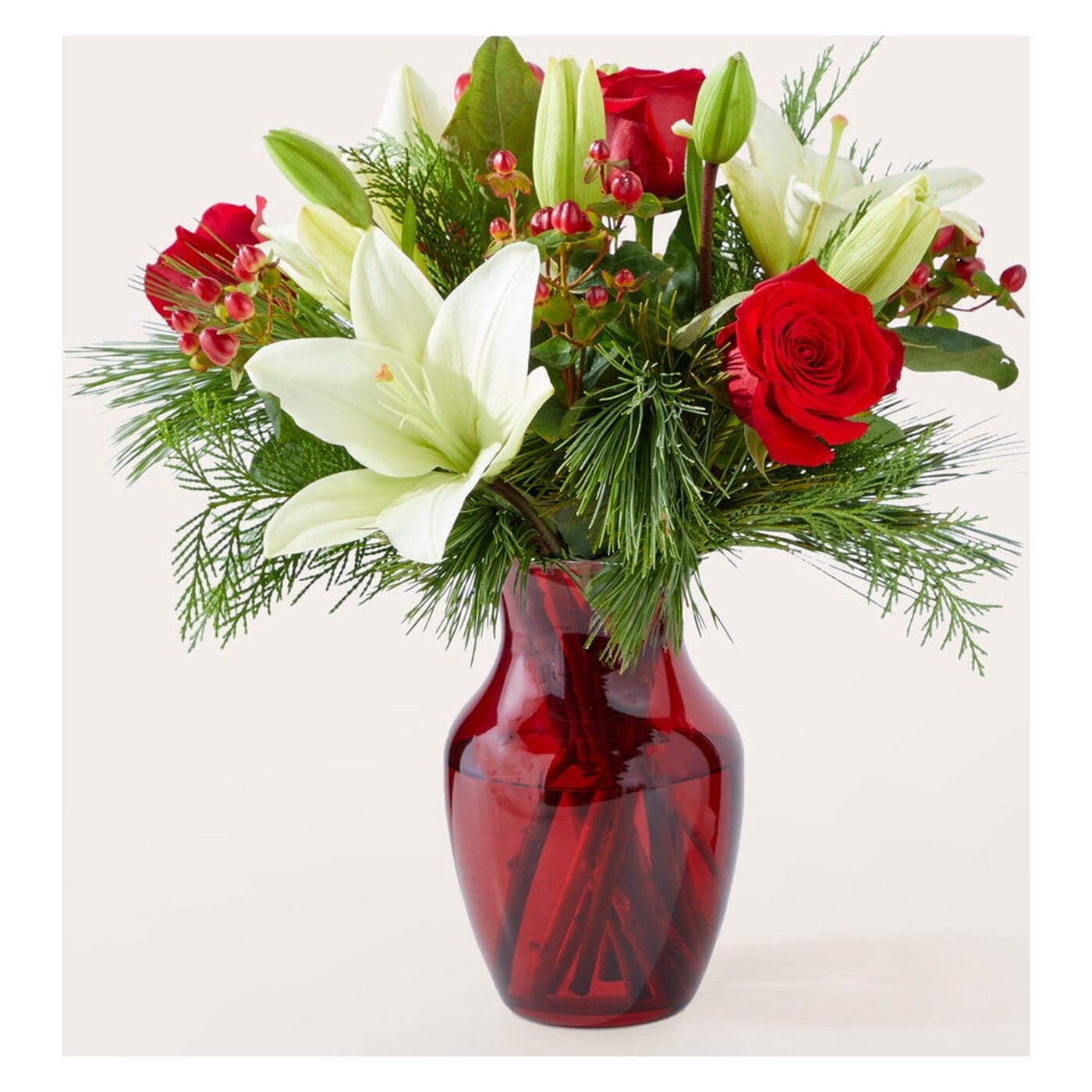 Evergreen Delight Bouquet arrangement option 4