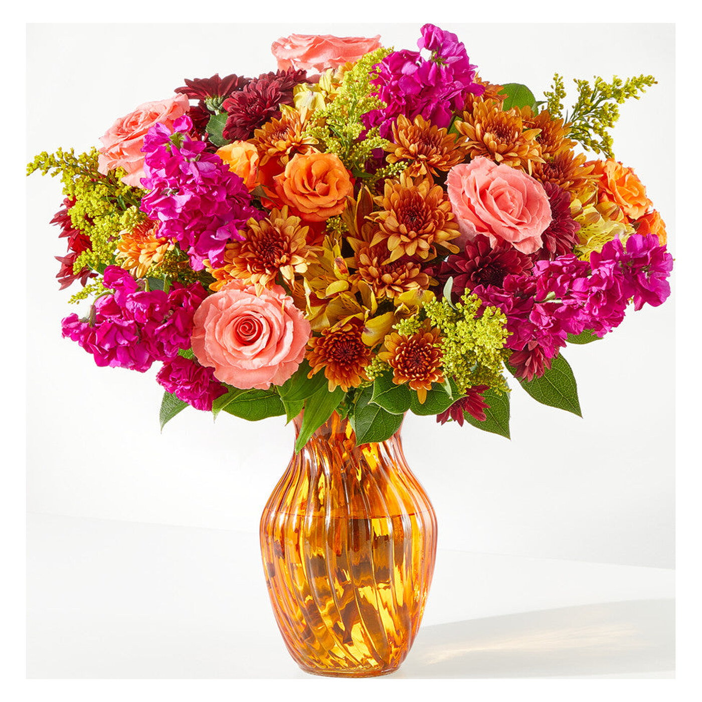Amber Muse Bouquet arrangement option 3
